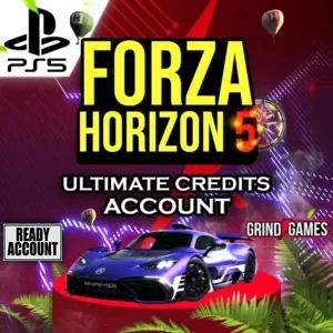 Forza Horizon 5 PS5 Credits Account with car