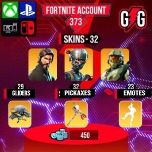 Fortnite OG Account – 32 Skins | The Reaper | Elite Agent | Master Chief