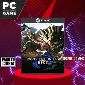 Monster Hunter Rise para PC disponible en Steam.