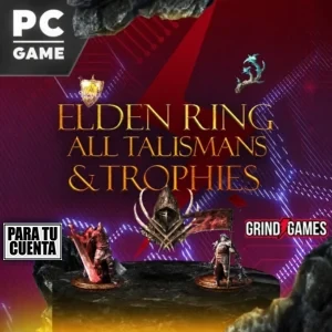 Elden Ring: todos los talismanes y trofeos PC