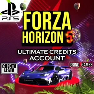 Cuenta de créditos de Forza Horizon 5 para PS5 con coche