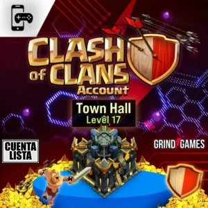 Cuenta de Clash of Clans TH17 al máximo