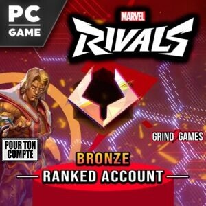 Publicité de compte rang Bronze du jeu PC Marvel Rivals