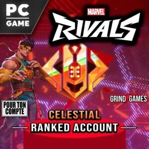 Jeu PC Marvel Rivals, compte classé Céleste