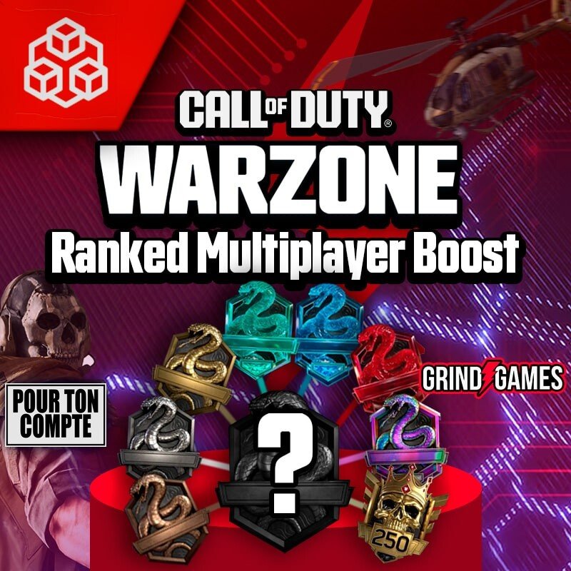 Offre de boost classé multijoueur Call of Duty Warzone.
