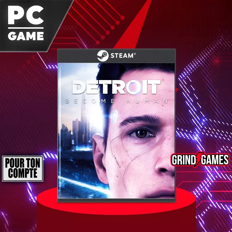 Detroit: Become Human - jaquette du jeu PC