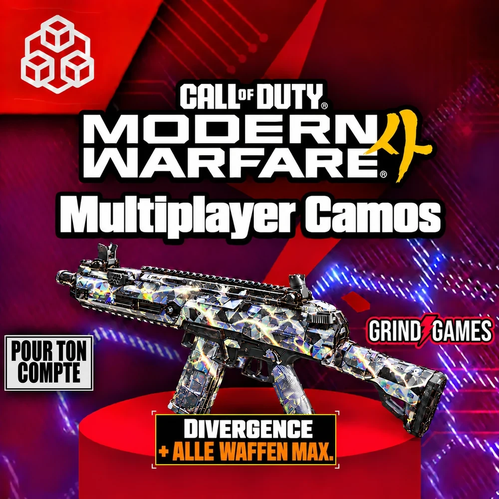 CoD MW4 Divergence boost de camouflage + toutes les armes maximisées