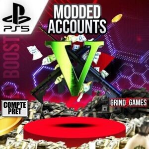 Comptes PS5 modifiés, piles d'argent, armes et boost de jeu