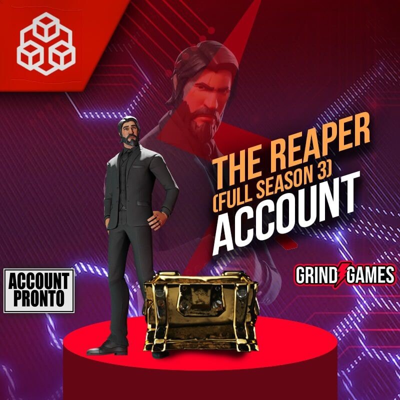 Fortnite Account - Season 3 Full + REAPER Skin - Fortnite
