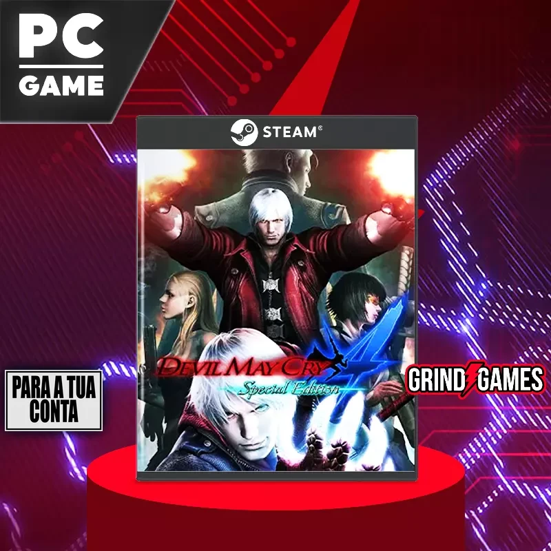 Capa do jogo PC Devil May Cry 4 Special Edition