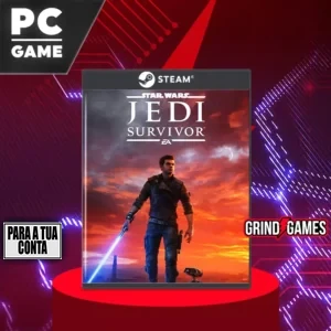 Capa do jogo PC Star Wars Jedi Survivor com logótipo