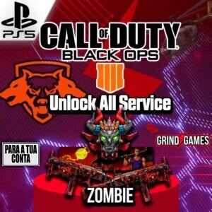 Serviço de desbloqueio Call of Duty Black Ops PS5