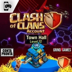 Conta Clash of Clans CV12 no máximo